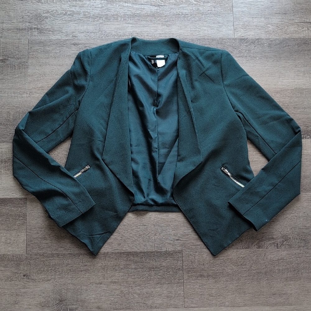 H&M Women's Dark Green Blazer